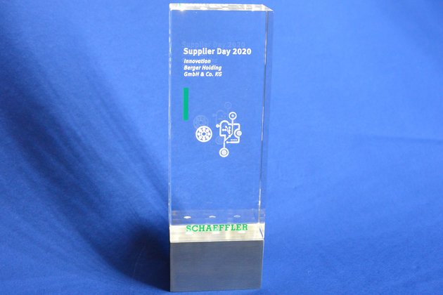 Berger Gruppe erhält Award für Innovation