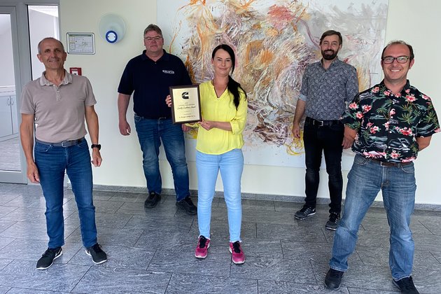 Berger Memmingen erhält erneut Cummins Quality Excellence Award
