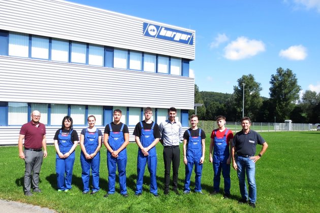Ausbildungsstart 2021 bei Berger in Ummendorf