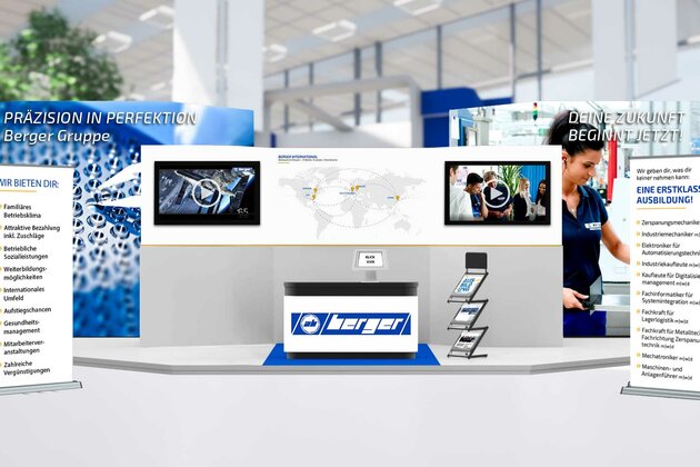 Berger Gruppe auf der 25. Allgäuer Lehrstellenbörse #digital