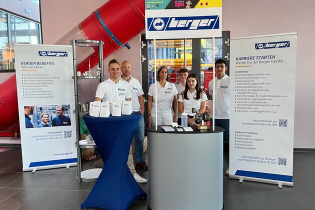 Ganz großes Kino: Berger auf dem Azubi Spot 2022