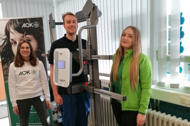 Fit im Betrieb: AOK Rücken-Check