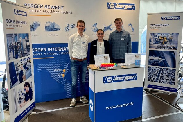 Berger auf der Allgäuer Hochschulmesse 2023