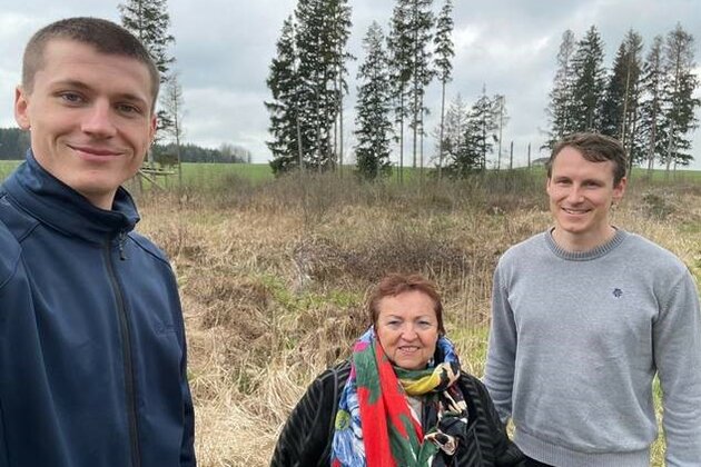 Berger unterstützt ein Biotop-Projekt 