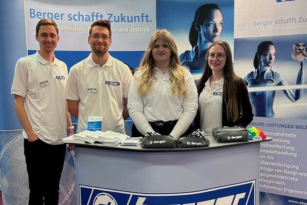 Berger auf der Hochschulmesse in Kempten