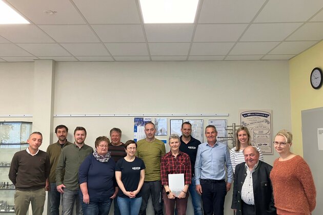 Berger Ottobeuren ehrt Mitarbeiter 