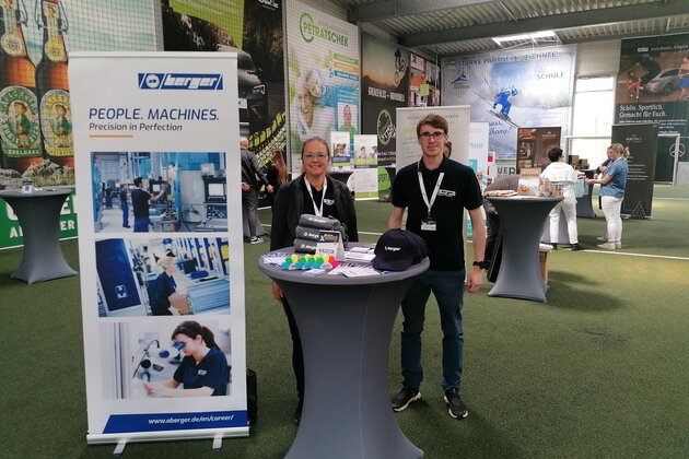 Berger auf der AzubiXperience in Sonthofen