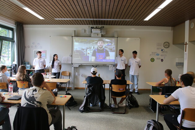 Vorstellung der Berger Gruppe in umliegenden Schulen 