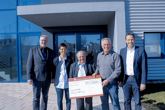 Bürgerstiftung Ummendorf bedankt sich bei Alois Berger