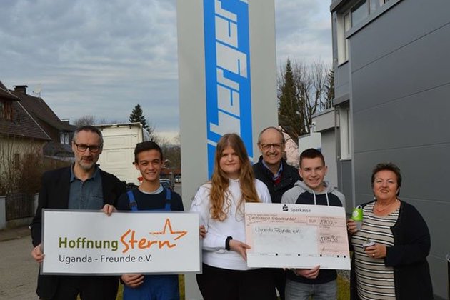 Spendenaktion der Berger Auszubildenden